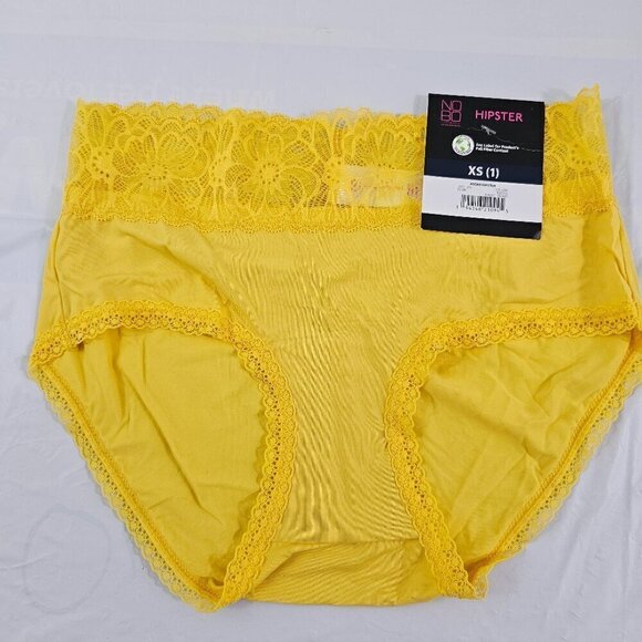 No Boundaries NOBO Micro Lace 4-Pack Multi-Color Hipster Panties - Size XS NWT - Picture 11 of 15